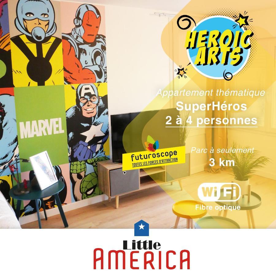 Little America - Appart Hotel 3Km Futuroscope Jaunay-Clan Exterior foto